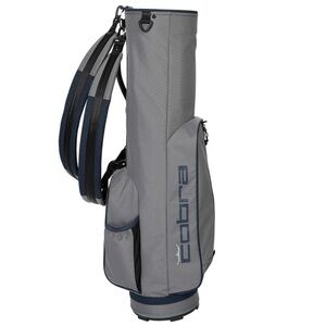 Brand New COBRA UL22 ULTRALIGHT PENCIL BAG Retail $149 Gray/Navy